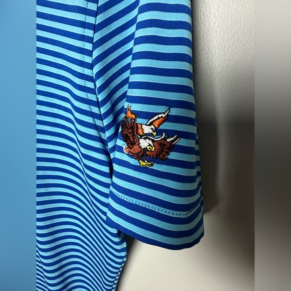 Peter Millar polo from Double Eagle Golf Club in Columbus OH. Private club shirt - Picture 3 of 4